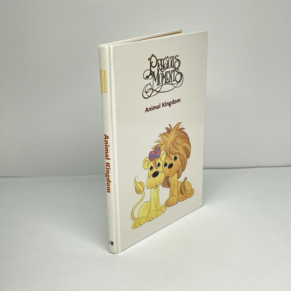 Vintage 1996 Precious Moments Animal Kingdom Children Kids Bedtime Stories Book